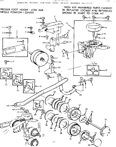 Geared cam assembly
