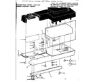 Kenmore 15813520 shuttle cover and unit base diagram