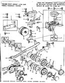 Geared cam assembly