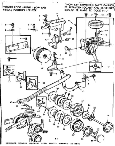 Geared cam assembly