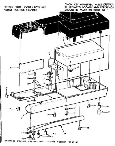 Shuttle cover and unit base