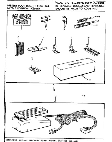 Attachment parts