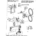 Kenmore 1581355080 motor assembly diagram