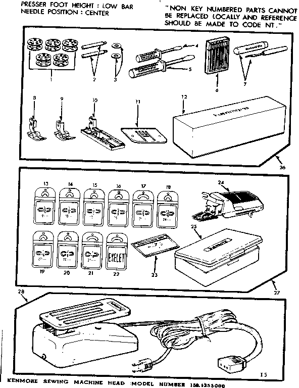 Attachment parts