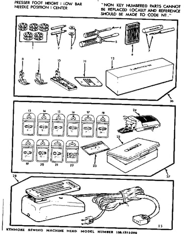 Attachment parts