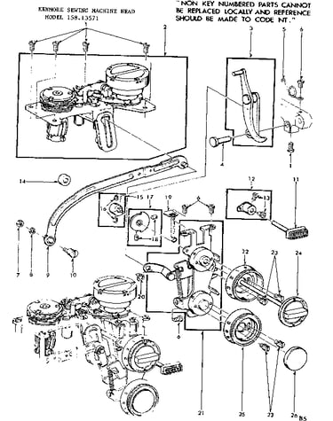 Geared cam assembly