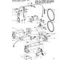 Kenmore 15813571 motor assembly diagram