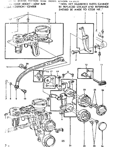 Geared cam assembly