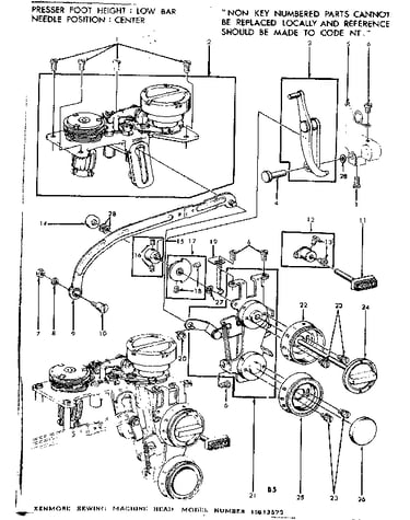 Geared cam assembly