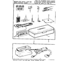 Kenmore 15813580 attachment parts diagram
