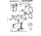 Kenmore 1581358180 motor assembly diagram