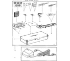 Kenmore 15814310 attachment parts diagram