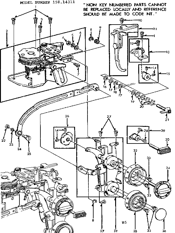 GEARED CAM ASSEMBLY