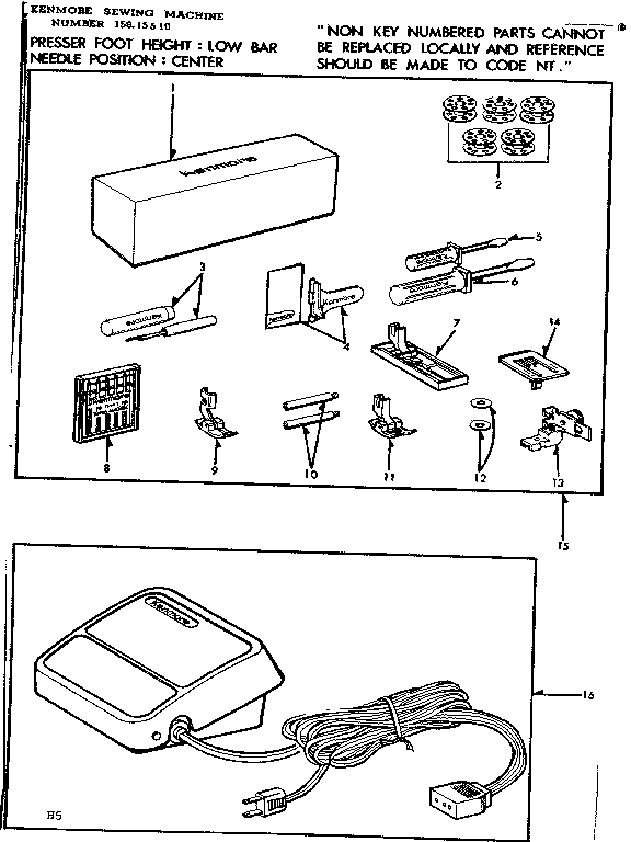Attachment parts