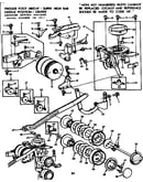 Geared cam assembly