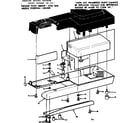 Kenmore 15815511 shuttle cover and unit base diagram