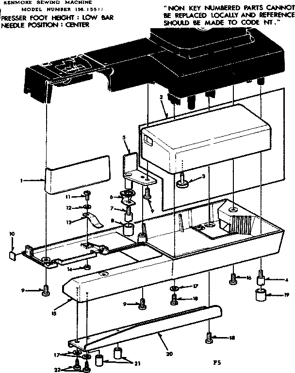 Shuttle cover and unit base