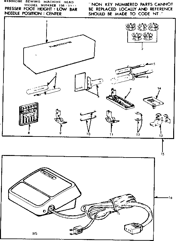 Attachment parts