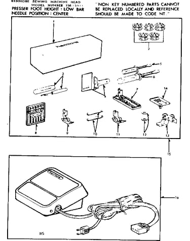 Attachment parts