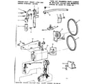 Kenmore 1581561180 motor assembly diagram