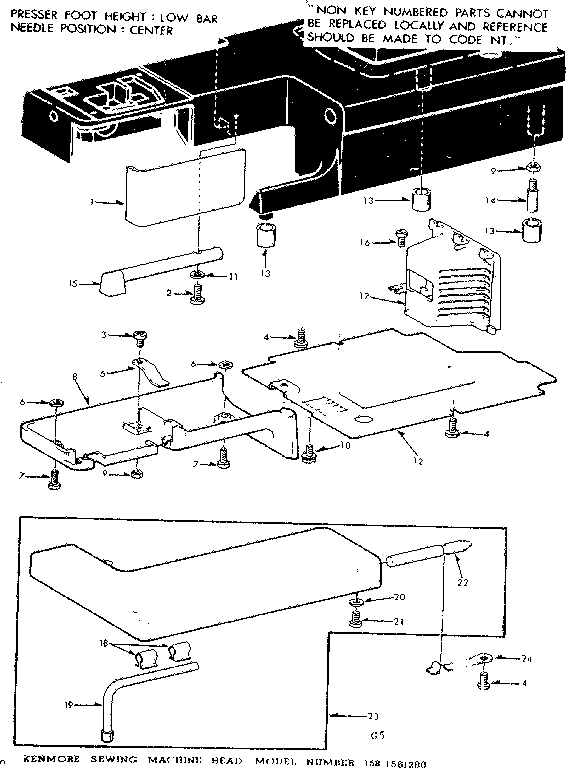 WORKING TABLE ASSEMBLY