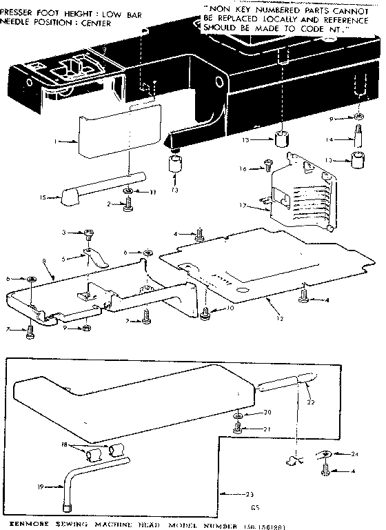 Working table assembly