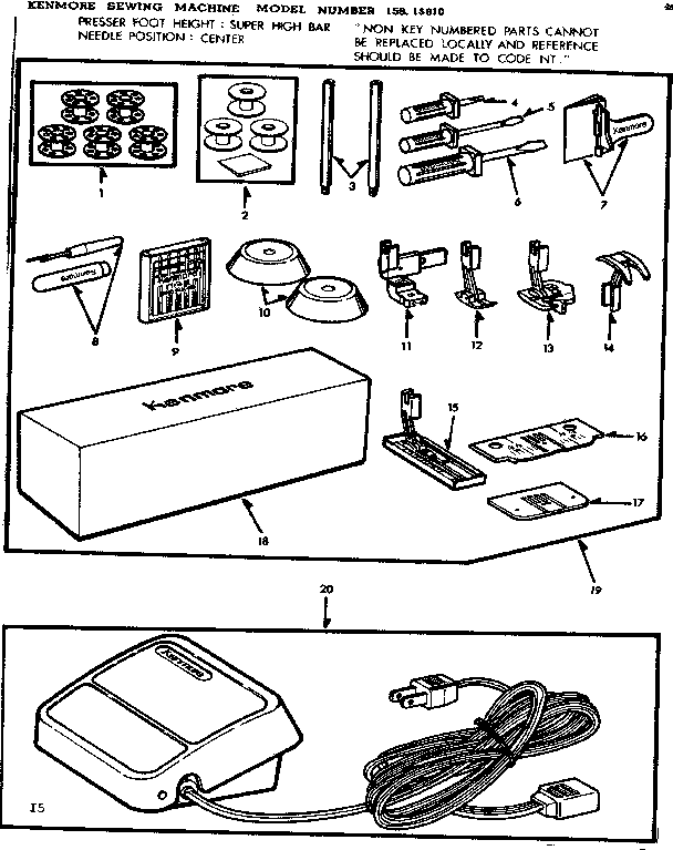 Attachment parts