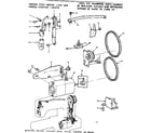 Kenmore 1581595180 motor assembly diagram