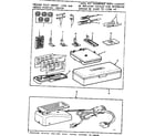 Kenmore 1581595180 attachment parts diagram