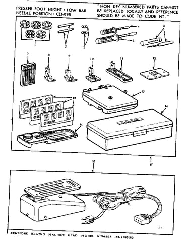 Attachment parts