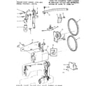 Kenmore 1581595280 motor assembly diagram