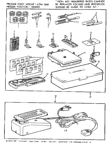 Attachment parts