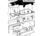 Kenmore 15816410 working table assembly diagram