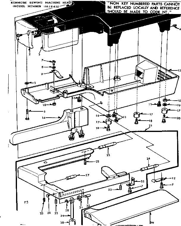 Working table assembly