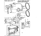 Kenmore 15816410 motor assembly diagram