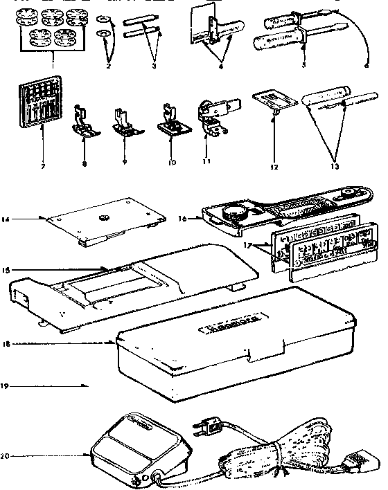 Attachment parts