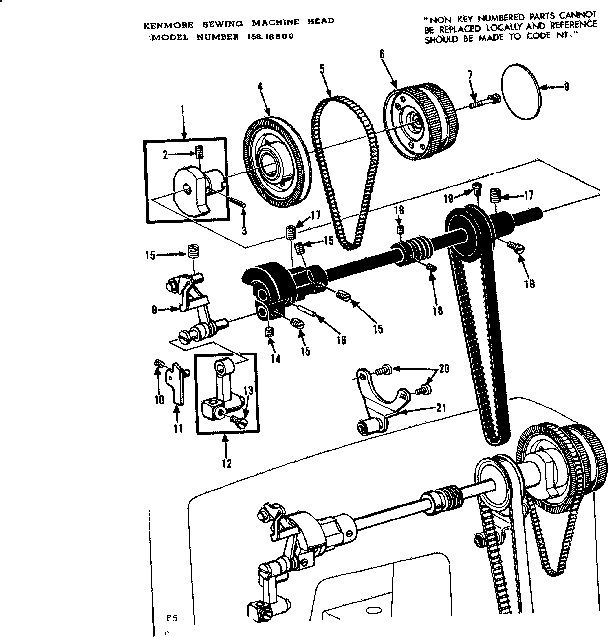 Belt wheel assembly