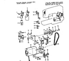 Kenmore 15816800 motor assembly diagram