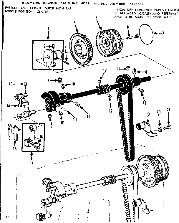 TAKE UP LEVER ASSEMBLY