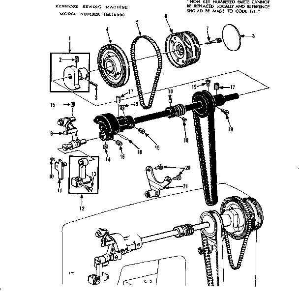TAKE UP LEVER ASSEMBLY