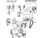 Kenmore 15816900 motor assembly diagram
