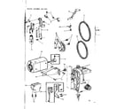 Kenmore 15817033 motor assembly diagram