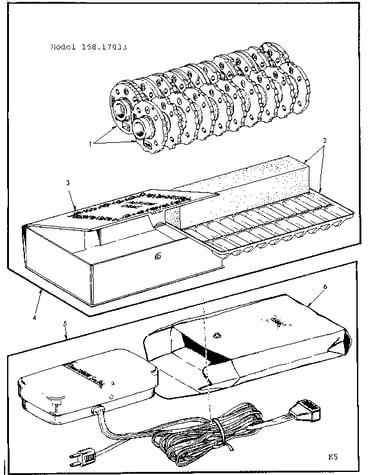 Pattern disc and foot control