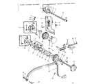 Kenmore 15817300 stitch length control dial base assembly diagram