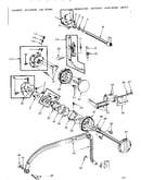 Stitch length control dial base assembly