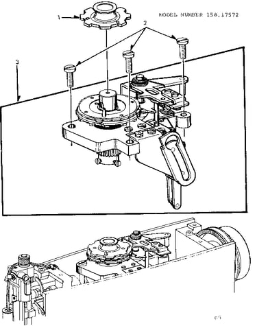 Cam holder bracket and driver axle