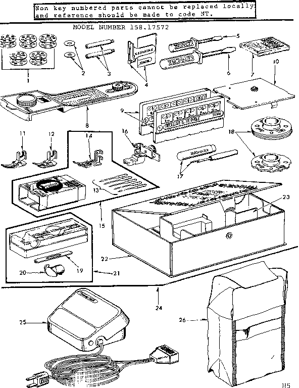 Attachment parts