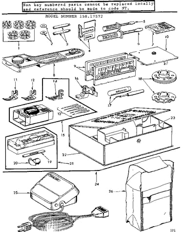Attachment parts
