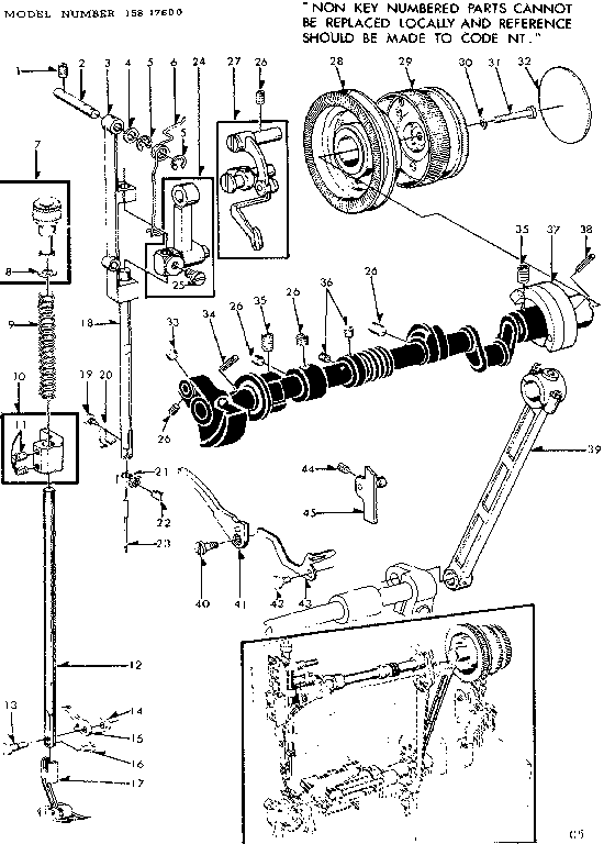 PRESSER BAR ASSEMBLY