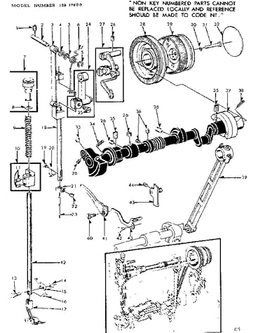 Presser bar assembly